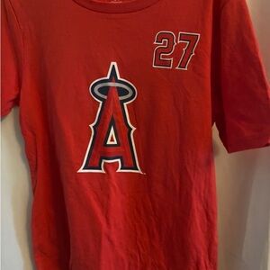 Kids Red Graphic Tee with Bold Design